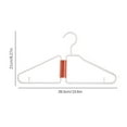 thumbnail image 2 of Qholemyo Foldable Plastic Clothes Hanger Foldable Clothes Hanger Closet Hangers Hangers Clothing Hangers, 2 of 4