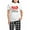 With Checker Pant, variant on CafePress - No War In Ukraine Women's Light Pajamas - Women's Short Sleeve Print T-Shirt and Pants Light Cotton Pajama Set