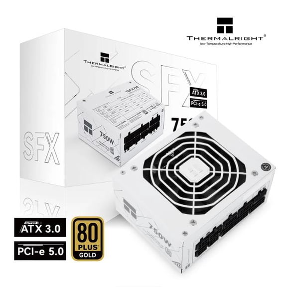 Thermalright TR-TGFX 750-W 750W SFX Gold Full Modular Power Supply White