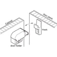 thumbnail image 5 of 2 uds., cerradura de liberación táctil con empuje para abrir, pestillo de Mini punta con resorte para puerta de armario (tamaño pequeño, cerradura de gancho), 5 of 5