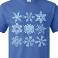 thumbnail image 4 of Inktastic Winter Snowflakes T-Shirt, 4 of 5