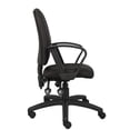 thumbnail image 4 of Kingfisher Lane Crepe Fabric Multi Function Task Office Chair in Black, 4 of 4