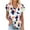 Multicolor womens tops summer, variant on USSUMA Shirts for Women Dressy Casual Womens Camoflage Tops V Neck Summer Petal Sleeve Casual Tshirts Loose Fit Summer V Neck Tunics Basic Blouses