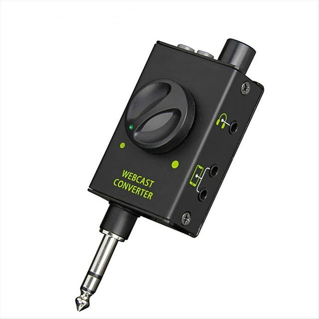 Convertidor de Audio en para Tarjeta de Sonido de PC y Teléfono Móvil Convertidor de Audio en para Mezcladores de la Serie Profx Transmisión en