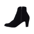 thumbnail image 4 of Womens Easy Street Endear Dress Ankle Booties, Black.Black White, 4 of 5