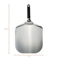 thumbnail image 3 of Blackstone 12" Aluminum Pizza Pan Peel with Heat Resistant Handle, 3 of 10