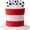 England, variant on England Football Tall Hat with 3D Footballs Flag Pattern Hat Funny Cheer Accessories for Football Party Celebration (Germany)