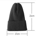 thumbnail image 5 of EIMELI Unisex Beanie Hat Cable Ribbed Knit Fisherman Hat Cold Weather Winter Ski Hat Warm Cuffed Caps, 5 of 6