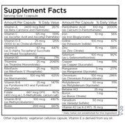 Metabolic Maintenance The Big One with Iron Multivitamin - One-Per-Day Multivitamin Mineral Supplement - High-Strength B Vitamins & Antioxidants - 90 Servings - 90 Capsules