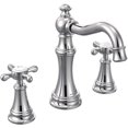 thumbnail image 1 of Grifo para Baño Weymouth Moen con 2 Manijas Cruzada Duradero Resistente a las Manchas Cromo Moen TS42114, 1 of 2
