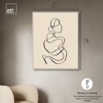 thumbnail image 4 of Biomorphic Rhythm II Canvas Print Minimalist Art by Art Remedy, White Frame, 36 x 45, 4 of 6