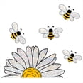thumbnail image 2 of Adorable Pegatina de Vidrio Estilo Abejas, Calcomanías para Ventanas de Abejas, Calcomanías para Vidrieras de Girasol, Calcomanías para Ventanas de Girasoles, 2 of 5