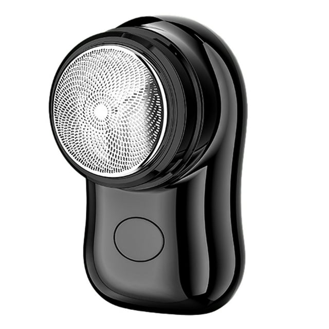 Mini afeitadora portátil Minnieouse Afeitadora eléctrica recargable de carga rápida y poco ruido Seca y con agua Negro
