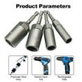 thumbnail image 2 of socket,Shank 5.5mm~19mm Socket Tools Set Driver 15pcs Screw Drill Wrench Driver Socket Driver Shank Socket Screw Socket Tools Drill Tools Driver Screw 15pcs Shank Socket Wrench Socket 15pcs Screw, 2 of 6