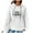 6-white hoodie for women, variant on UPPADA Womens Waffle Sweatshirt Cute Christmas Hoodies Knit Loose Fit Pullover Tops Casual Patterned Vacation Tops with Pocket Women Hooded Sweatshirt Pullover Army Green,XXXXL