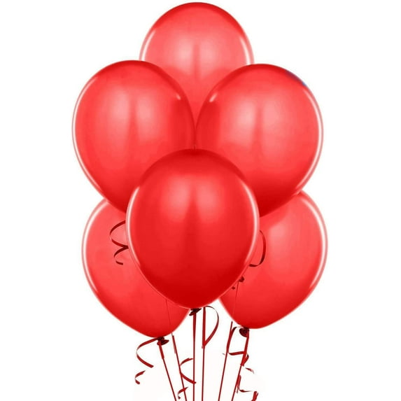 PMU Balloons 9 Inch PartyTex Cherry Red Latex Pkg/144