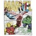 thumbnail image 2 of Boy's Marvel Heroic Comic Strip Graphic Tee White Medium, 2 of 4