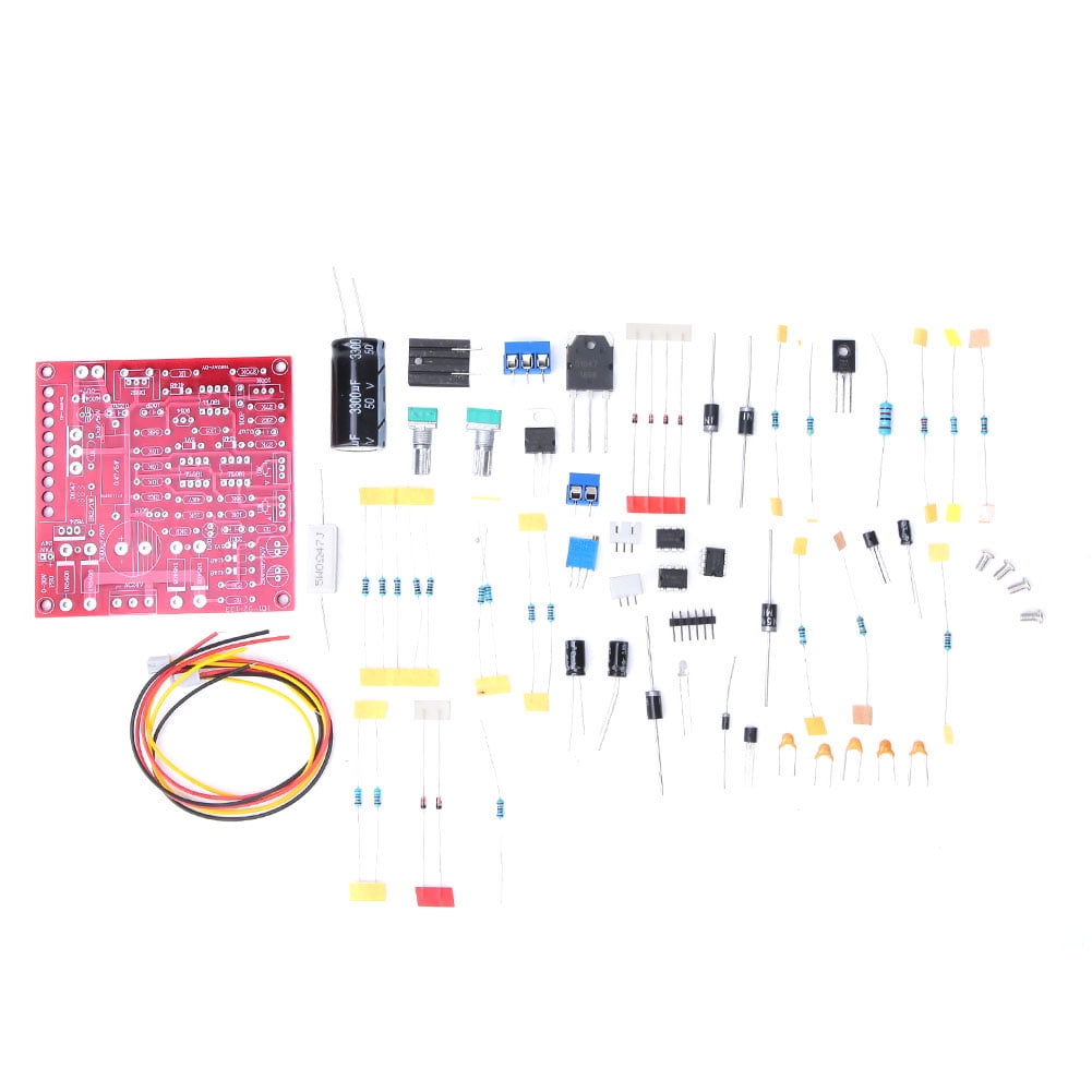 Continuously DC Regulated Power Supply DIY Kit, Voltage Protection DIY