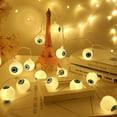 thumbnail image 4 of Yeacher Meters 20LEDs Eyeball Design String Light Constant Bright Mode 2 * AA Cell Operated, 4 of 8