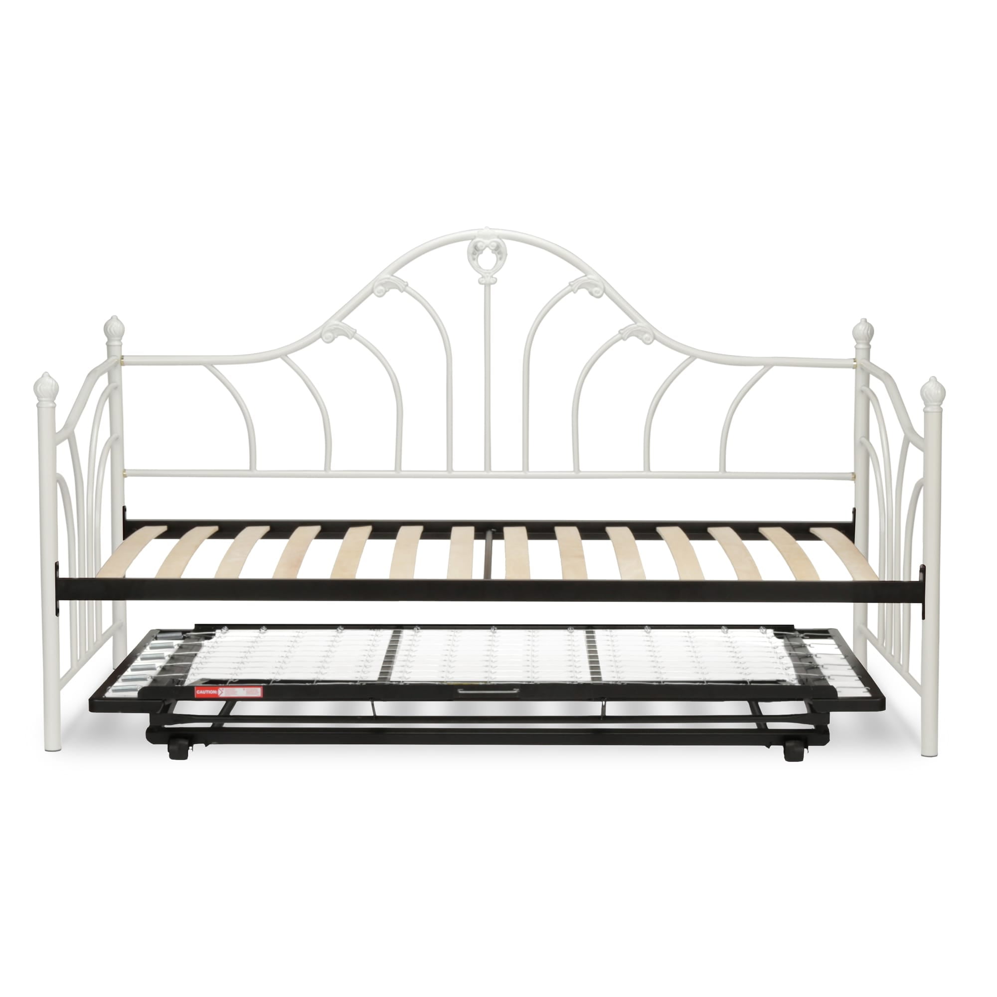 Emma Complete Metal Daybed With Euro Top Spring Support Frame And - Emma Complete Metal Daybed With Euro Top Spring Support Frame And