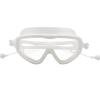 Gafas de natación con tapones para los oídos Gafas de buceo impermeables para adultos (Blanco) 2x