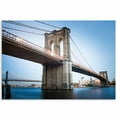 thumbnail image 3 of Idea4wall 4pcs Brooklyn Bridge Peel and Stick Wallpaper Removable Wall Murals Large Wall Stickers for Home Decoration, 66"x24", 3 of 4