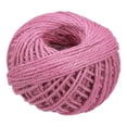 thumbnail image 1 of Unique Bargains 164 Feet 2mm Jute Twine, Jute Rope, Jute String Cords Pink, 1 of 6