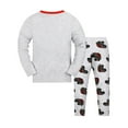 thumbnail image 2 of Bellafa Kids & Toddler Boys Pajamas 2 Piece Pjs Set 100% Cotton Sleepwear For 1-10T Boys-Truck, 2 of 8