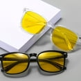 thumbnail image 5 of Lunettes de Conduite Réduction Optimale de l'Éblouissement Lunettes de Vision Nocturne Cadre Résistant aux Chocs et Lentilles Lunettes de Conduite Nocturne et de Cyclisme Noir&Rouge, 5 of 5