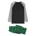 thumbnail image 6 of Meihuid Plus Size Christmas Pajamas for Family 2023,Funny Plaid Family Christmas Pjs Matching Sets Xmas Shirts and Pants Sets, 6 of 10