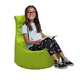 thumbnail image 2 of Factory Direct Partners Kids Preschool Vinyl Trendy Bean Bag, Lime, 2 of 5
