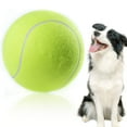 thumbnail image 3 of 24cm Pet Tennis Rubber Dog Tennis Ball Interactive Dog Tennis Ball Funny Large Pet Training Ball Toy Dog Inflatable Tennis Ball for Dog Pet Puppies Play, 3 of 10