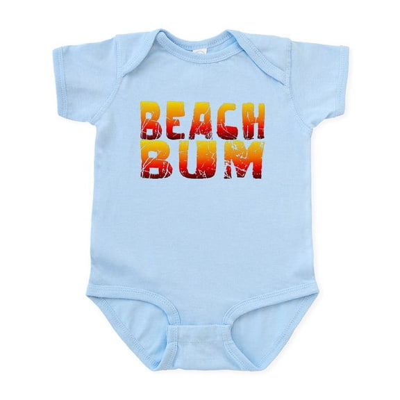 CafePress - Beach Bum Infant Bodysuit - Baby Light Bodysuit, Size Newborn - 24 Months