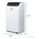 thumbnail image 5 of BLACK+DECKER - Aire Acondicionado Portátil Control Remoto, 12,000 BTU - Blanco Black & Decker B01DLPUWGW, 5 of 5