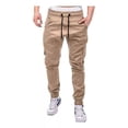 thumbnail image 1 of Pantalon Jogger De Hombre Beige, 1 of 2