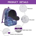 thumbnail image 4 of Paisley Multi-Use Boho Backpack - Campus Lifestyle with Device Storage, Versatile Carry Solution, Wonderful Gift for Graduates, 4 of 5