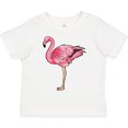 thumbnail image 3 of Inktastic Pink Flamingo Boys or Girls Toddler T-Shirt, 3 of 5