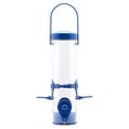 thumbnail image 2 of (3 pack) Perky Pet Navy 2-in-1 Tube Wild Bird Feeder, Blue, 2 of 10