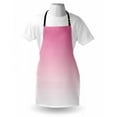 thumbnail image 3 of Ombre Apron Dreamy Pale Pink Waterfall Cotton Candy Inspired Modern Digital Print Girls Artwork, Unisex Kitchen Bib Apron with Adjustable Neck for Cooking Baking Gardening, Pale Pink, by Ambesonne, 3 of 3