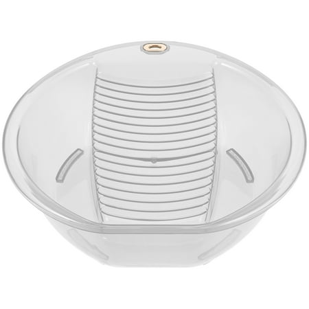 WHAMVOX Portable Hand Wash Board for Clothes Washing Basin - Washboard for Students and Travel Laundry