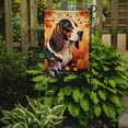 thumbnail image 2 of Basset Hound Fall Garden Flag, 2 of 5