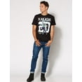 thumbnail image 3 of Naruto Shippuden Japanese Anime Men's Official Licensed Kakashi 20 Jersey Tee T-Shirt - Black (Large), 3 of 4