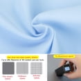 thumbnail image 2 of Kelnaro Soft Breathable Microfiber Twin-XL Fitted Sheet, Deep Pocket, Sky Blue, 2 of 5
