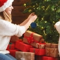 thumbnail image 4 of Juego de adornos colgantes de bolas navideñas pintadas Fiudx Accesorios para colgar árboles de Navidad Decoraciones navideñas, 4 of 6
