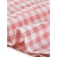 thumbnail image 5 of Blusa Allegra K cuadros mujer manga corta cuello Peter Pan Rosa S, 5 of 5