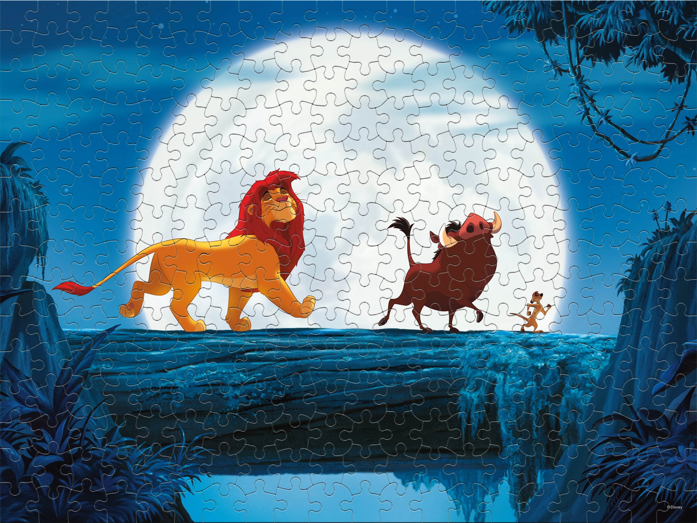 Ceaco Disney The Lion King Evening Walk 300-Piece Interlocking Jigsaw Puzzle for Children Ages 14+