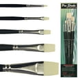 thumbnail image 3 of Creative Mark Powercryl Ultimate Acrylic Paint Brushes - Bright #8, Artist Paint Brushes, 3 Diameters of Synthetic Hair Filament, Fine Control of Heavy Acrylics, Water Soluble Oils, and More, 3 of 7