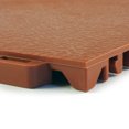 thumbnail image 3 of Greatmats StayLock Orange Peel Home Gym PVC Floor Tile Cushion Durable Flooring Terra Cotta, 26 Pack, 1x1 Ft x 9/16 Inch, 3 of 5