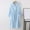 Light Blue, variant on EQWLJWE Women's Soft Plush Fleece Hooded Bathrobe, Full Length Long Warm Lounge Robe with Hood