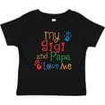 thumbnail image 3 of Inktastic Gigi and Papa Love Me Grandkids Boys or Girls Baby T-Shirt, 3 of 5